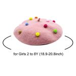 Cute Wool French Artist Beret Hat for Kids