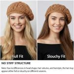 Pumpkin Crochet Beret for Creative Women