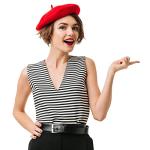 Unisex Wool Blend French Beret Artist Hat