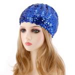 Sparkly Sequin Beret Hat for Parties and Festivals