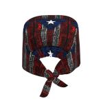 Puerto Rico Towns Flag Adjustable Scrub Cap
