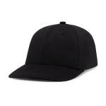Black Waxed Cotton Dad Cap by Pacific Headwear