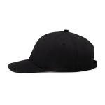 Black Waxed Cotton Dad Cap by Pacific Headwear