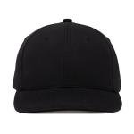 Black Waxed Cotton Dad Cap by Pacific Headwear