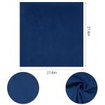 Mifengda Blue French Beret Hat Set with Scarf