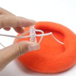 Colorful Wool Beret for Small Dogs and Cats