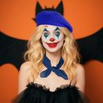 Mifengda Blue French Beret Hat Set with Scarf