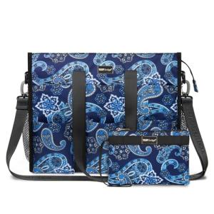 Water Resistant Tote Bag with 22 Pockets