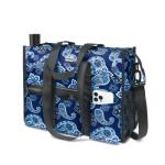 Water Resistant Tote Bag with 22 Pockets