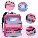 Pink A3 Art Portfolio Backpack for Artists