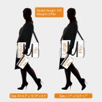 Water Resistant Tote Bag with 22 Pockets