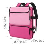 Pink A3 Art Portfolio Backpack for Artists