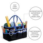 JJring Artist Tote Bag - Blue Edge 600D Nylon