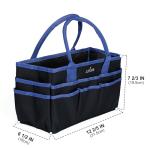 JJring Artist Tote Bag - Blue Edge 600D Nylon