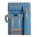 Large Turquoise Artist Portfolio Backpack Case 26” x 19.5”