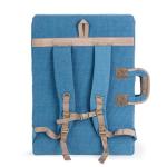 Large Turquoise Artist Portfolio Backpack Case 26” x 19.5”