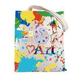 Artist Tote Bag for Painters and Art Teachers