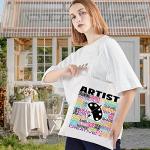 Artist Canvas Tote Bag for Teachers and Grads