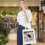 Artist Canvas Tote Bag for Teachers and Grads
