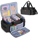 LUXJA Large Craft Tote Bag with Shoulder Strap