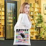 Artist Canvas Tote Bag for Teachers and Grads