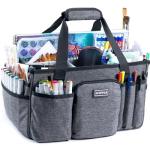 Art Supply Organizer Tote Bag with Pockets