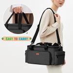 LUXJA Large Craft Tote Bag with Shoulder Strap