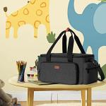 LUXJA Large Craft Tote Bag with Shoulder Strap