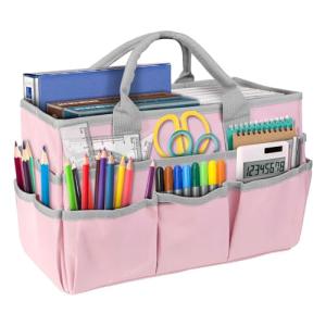 HarvMax Pink Craft Organizer Tote Bag