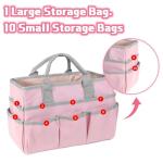 HarvMax Pink Craft Organizer Tote Bag