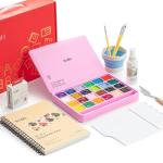 HIMI 24-Color Jelly Gouache Paint Set