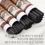 100 Pcs Willow Charcoal Sticks for Artists