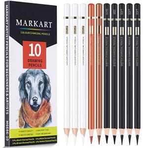 Charcoal Pencils Set for Sketching and Blending