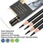 Brusarth Charcoal Pencils Set - 6 Pieces