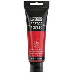 Liquitex BASICS Acrylic Paint, Cadmium Red, 118ml