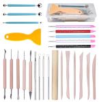 25-Piece Polymer Clay Tool Set for Artists