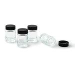Artist's Loft 3/4 oz. Glass Jars - 4 Pack