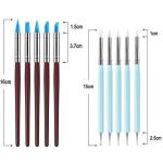 Yagugu 10-Piece Silicone Clay Sculpting Tools