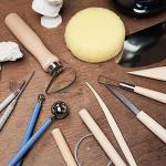 12-Piece Pottery Clay Sculpting Tool Set