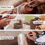 12-Piece Pottery Clay Sculpting Tool Set