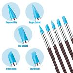 Clatoon 10-Piece Silicone Clay Sculpting Tool Set