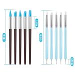 Clatoon 10-Piece Silicone Clay Sculpting Tool Set