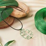 Green 20 Gauge Aluminum Wire for Crafting
