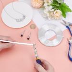 32ft 5mm Flat Aluminum Jewelry Craft Wire - Silver