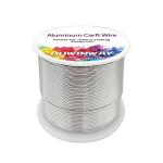 16 Gauge Silver Aluminum Craft Wire - 154FT