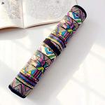 LaVenty Boho Roll Up Brush Holder and Organizer