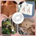 32ft 5mm Flat Aluminum Jewelry Craft Wire - Silver