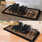 Decorative Rubber Boot Tray with Artistic Prints