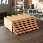 6 Drawer Wooden Artist Storage Box for Supplies