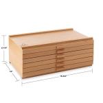 6 Drawer Wooden Artist Storage Box for Supplies